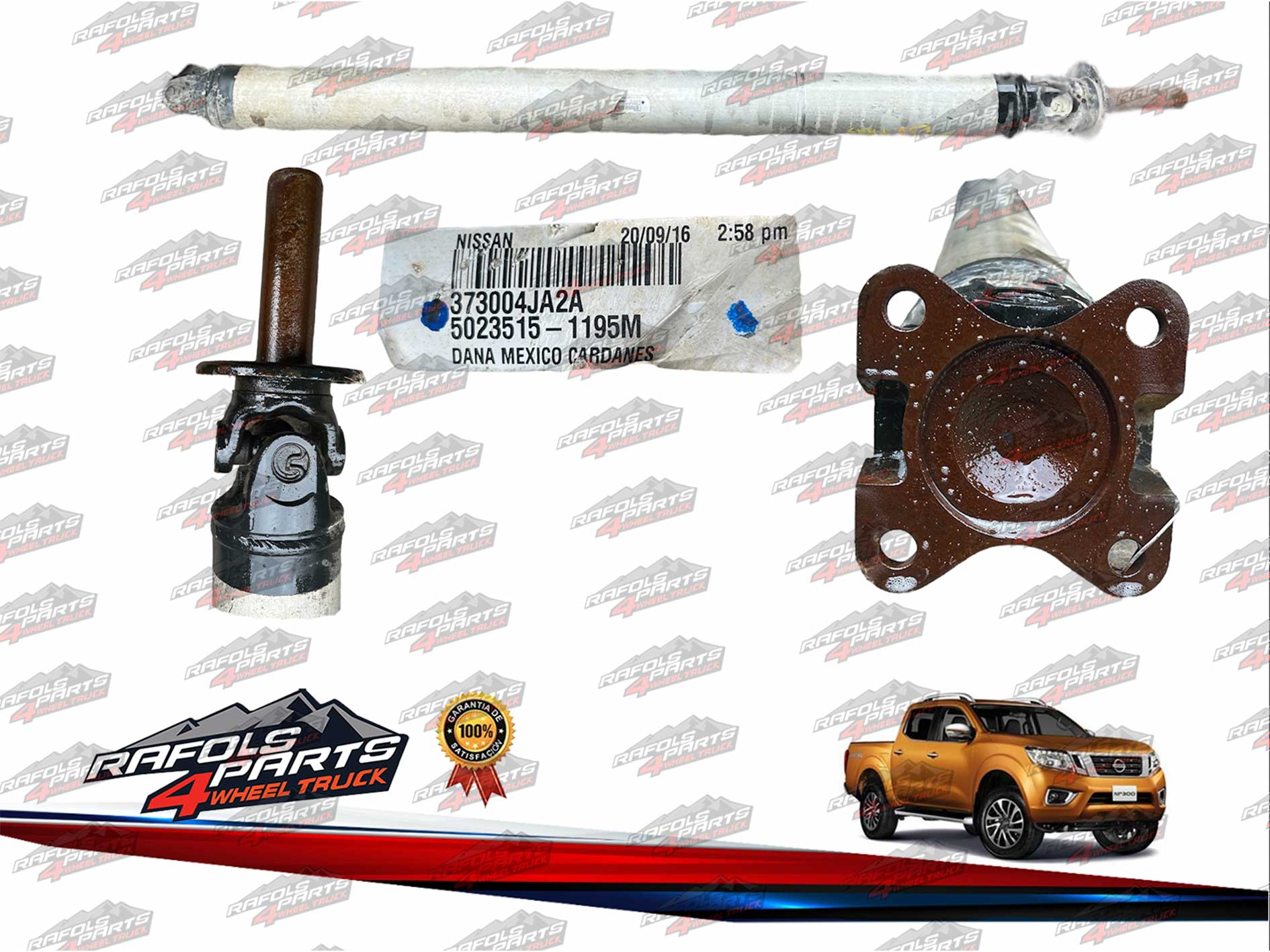 Cardan Trasero Nissan NP300 4X4 2016-2020