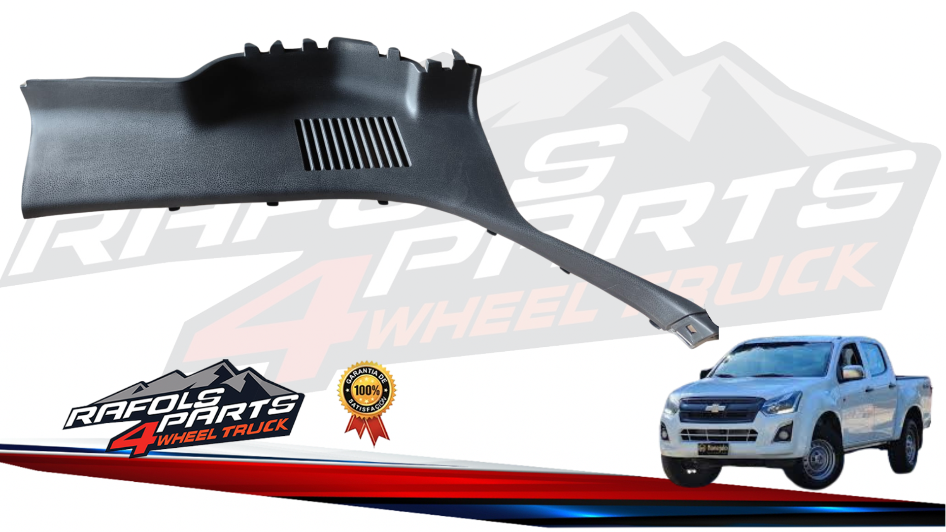 MOLDURA PILAR TRASERO DERECHO NEW DMAX